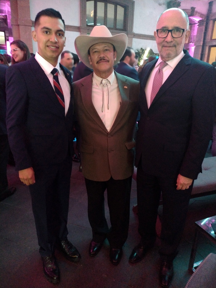 Brandon Ibarra, Getulio Ibarra Leyva y José Ramón Cossío Díaz