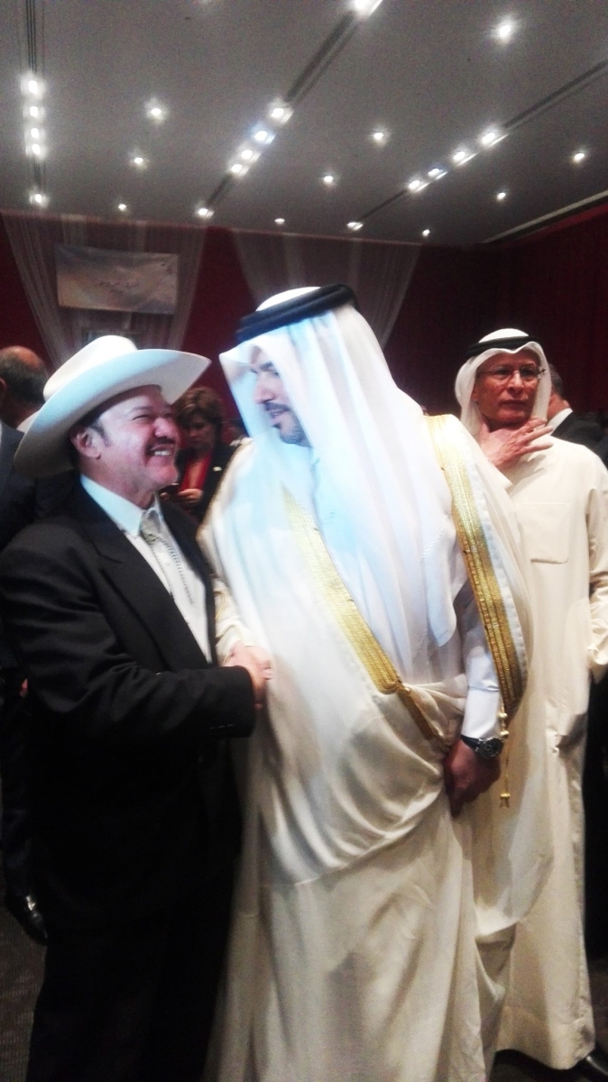 Getulio Ibarra Leyva y Ahmed Bin Abdulla