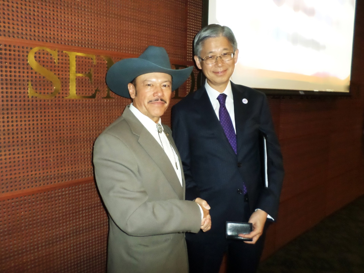 Getulio Ibarra Leyva y Yasushi Takase